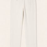 COLIN · Pantalon coton & lin — packshot, fond nacre