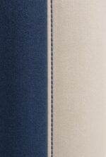 NASNAS, détail de la laine navy et de la bande Nacre