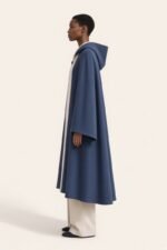 NASNAS, selham bicolore — vue de profil, capuche