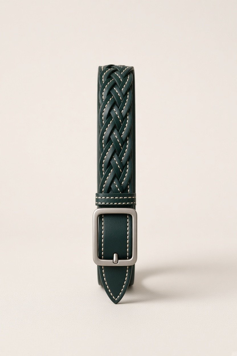 ZROU — Ceinture tressée Cèdre